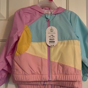Toddler girls windbreaker